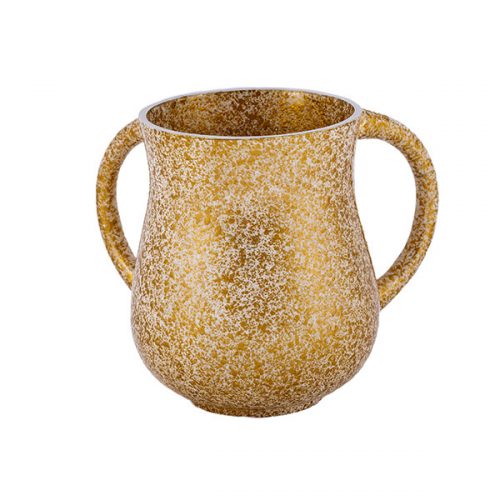 Emanuel Metal & Marble Finish Washing Cup