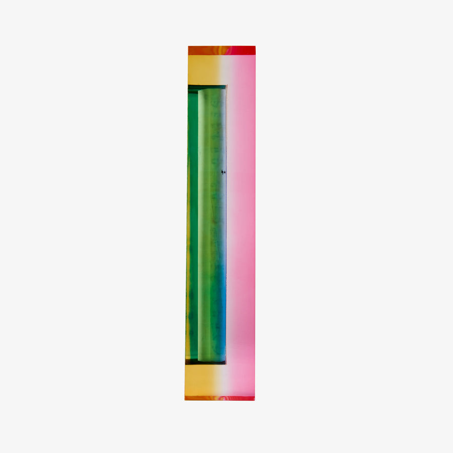 Multicolor Acrylic Apeloig Mezuzah Case
