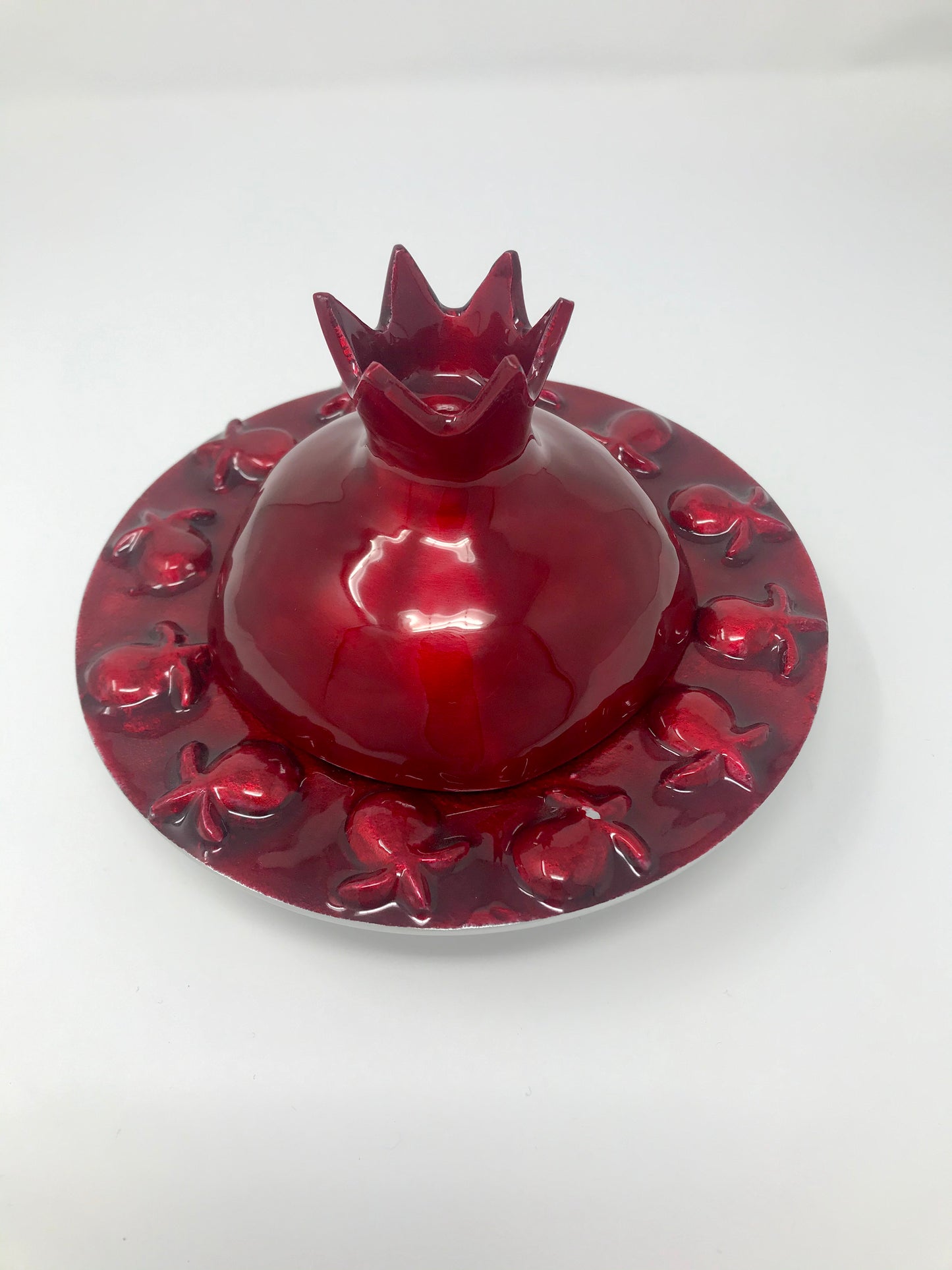 Emanuel Red Pomegranate Honey Dish