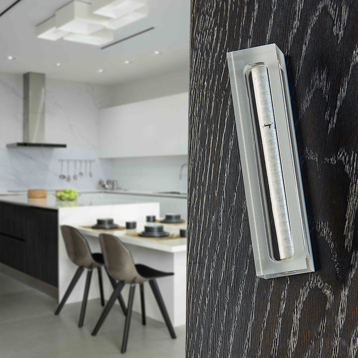 Gray Acrylic Apeloig Mezuzah Case