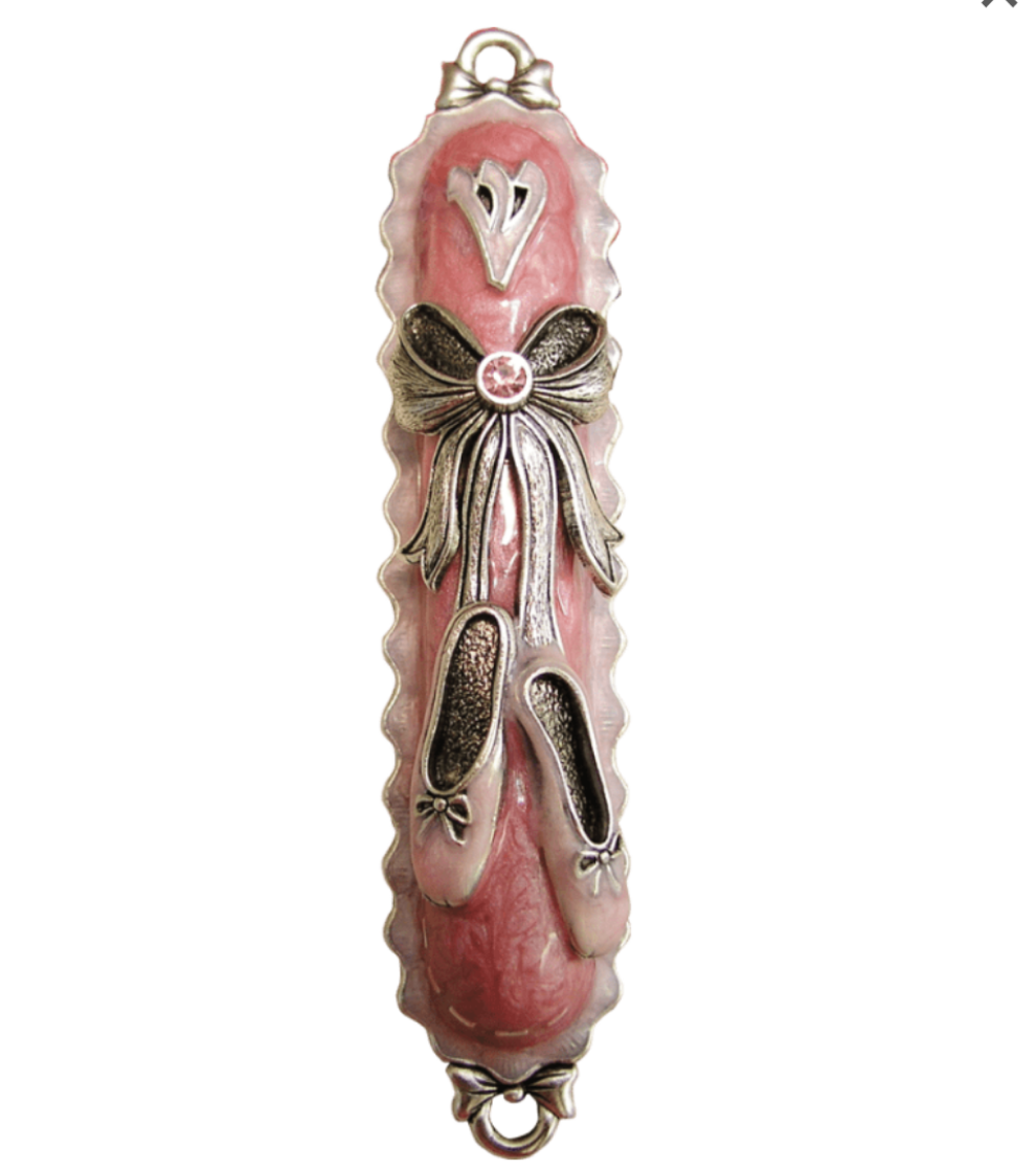 Ballet Slipper Mezuzah Cover