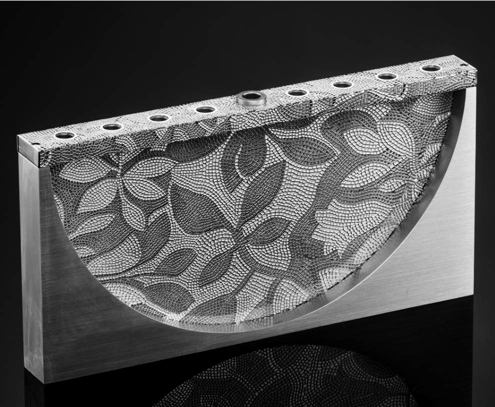 Floral Mosaic Menorah