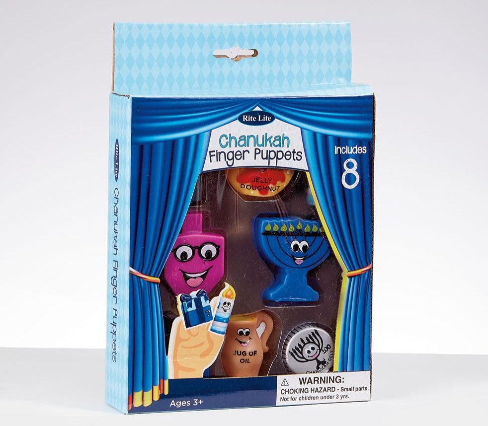 Chanukah Vinyl Finger Puppets