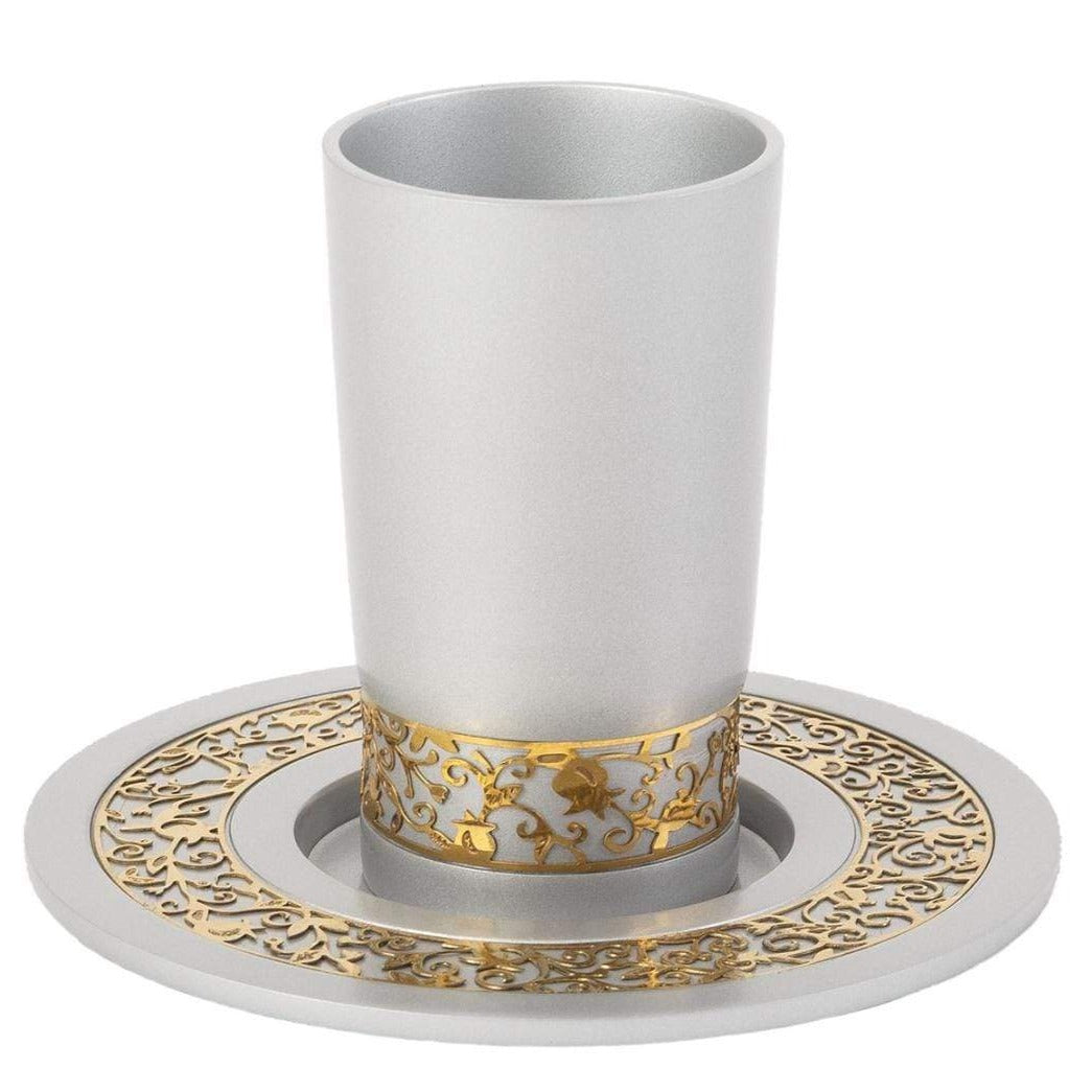 Emanuel Lace Design Kiddush Cup