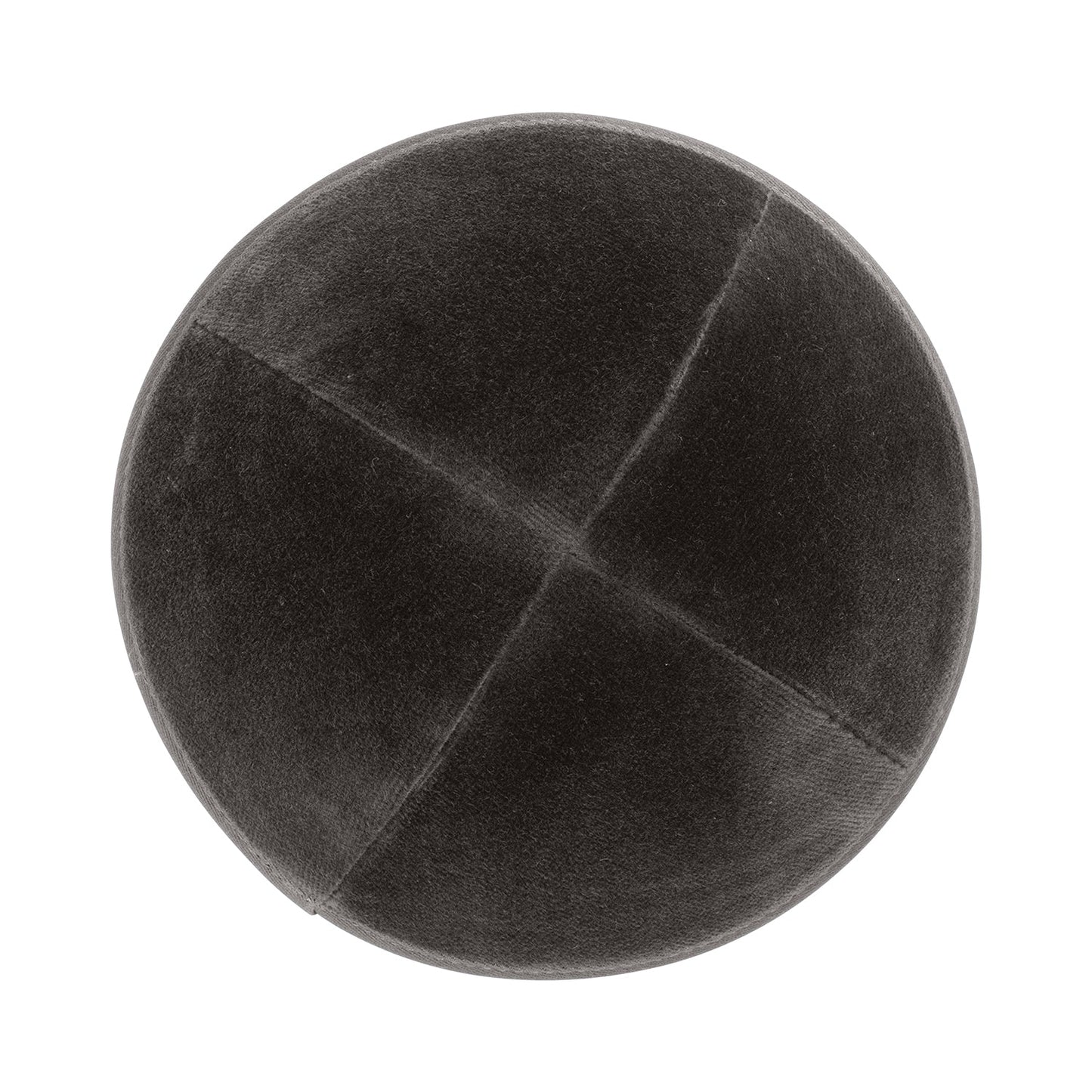 Grey Velvet Kippah