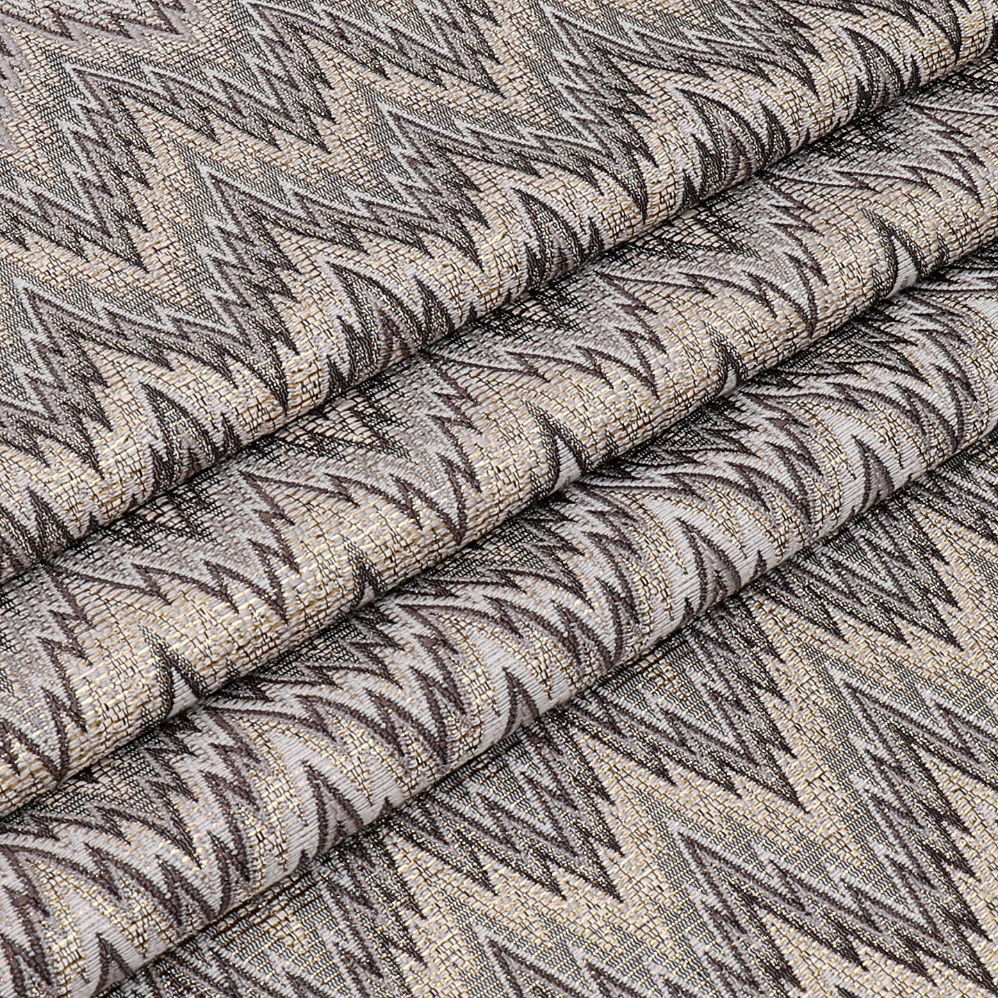 Dark Zigzag Jacquard Tablecloth #1340