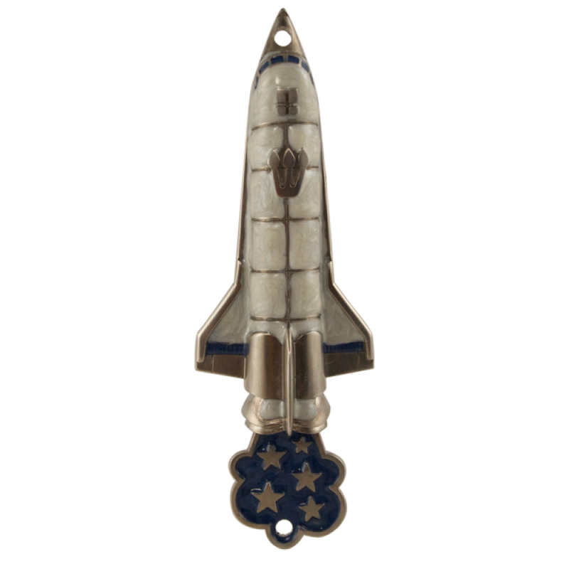 Spaceship Mezuzah Case