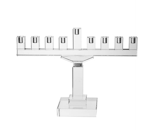 Square Crystal Menorah