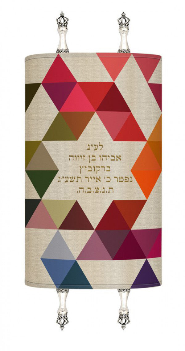 Triangle Magen David Torah Mantel