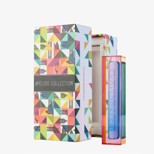 Multicolor Acrylic Apeloig Mezuzah Case