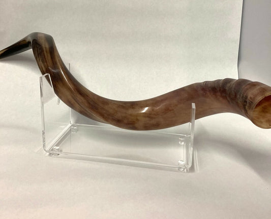 Lucite Shofar Stand with Legs—Large
