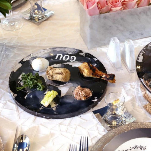 Handpainted Seder Plate