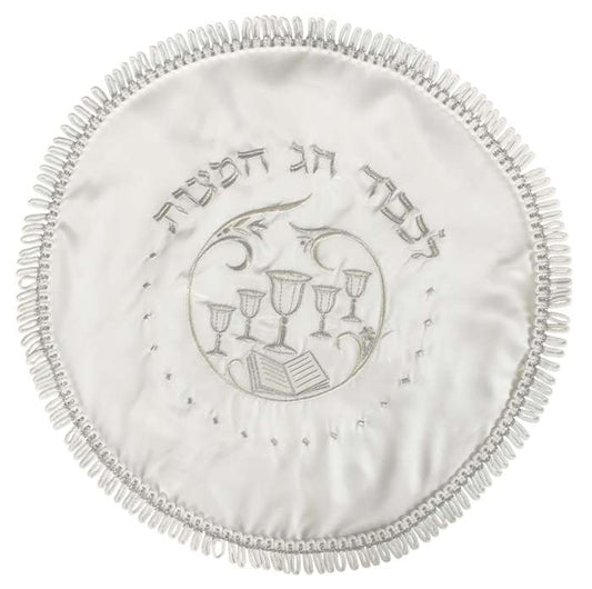Matzah Cover with Seder Design