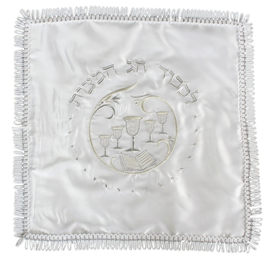 Matzah Cover with Seder Design