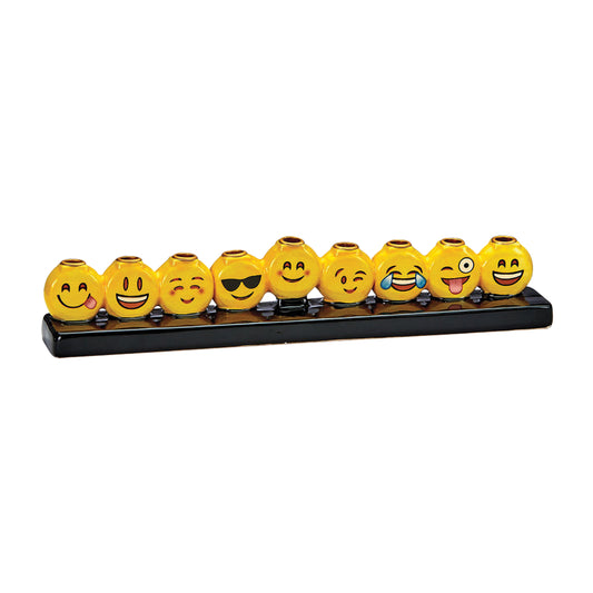 Emoji Menorah