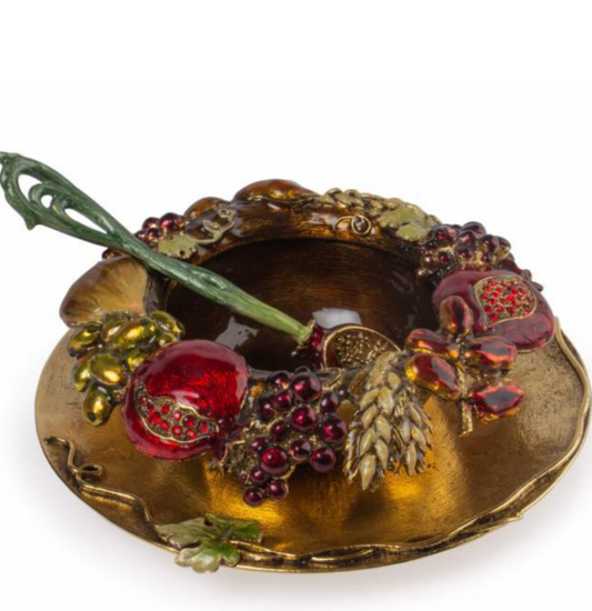 Seven Species Honey Dish