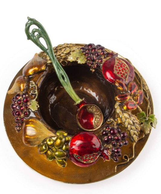 Seven Species Honey Dish