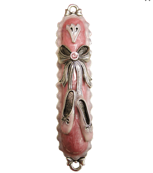 Ballet Slipper Mezuzah Cover