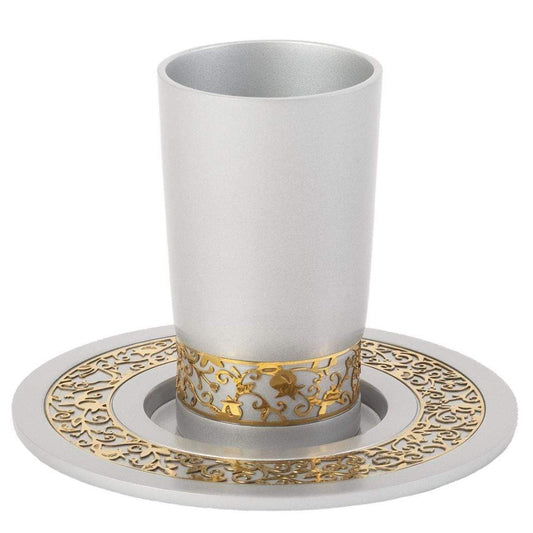 Emanuel Lace Design Kiddush Cup