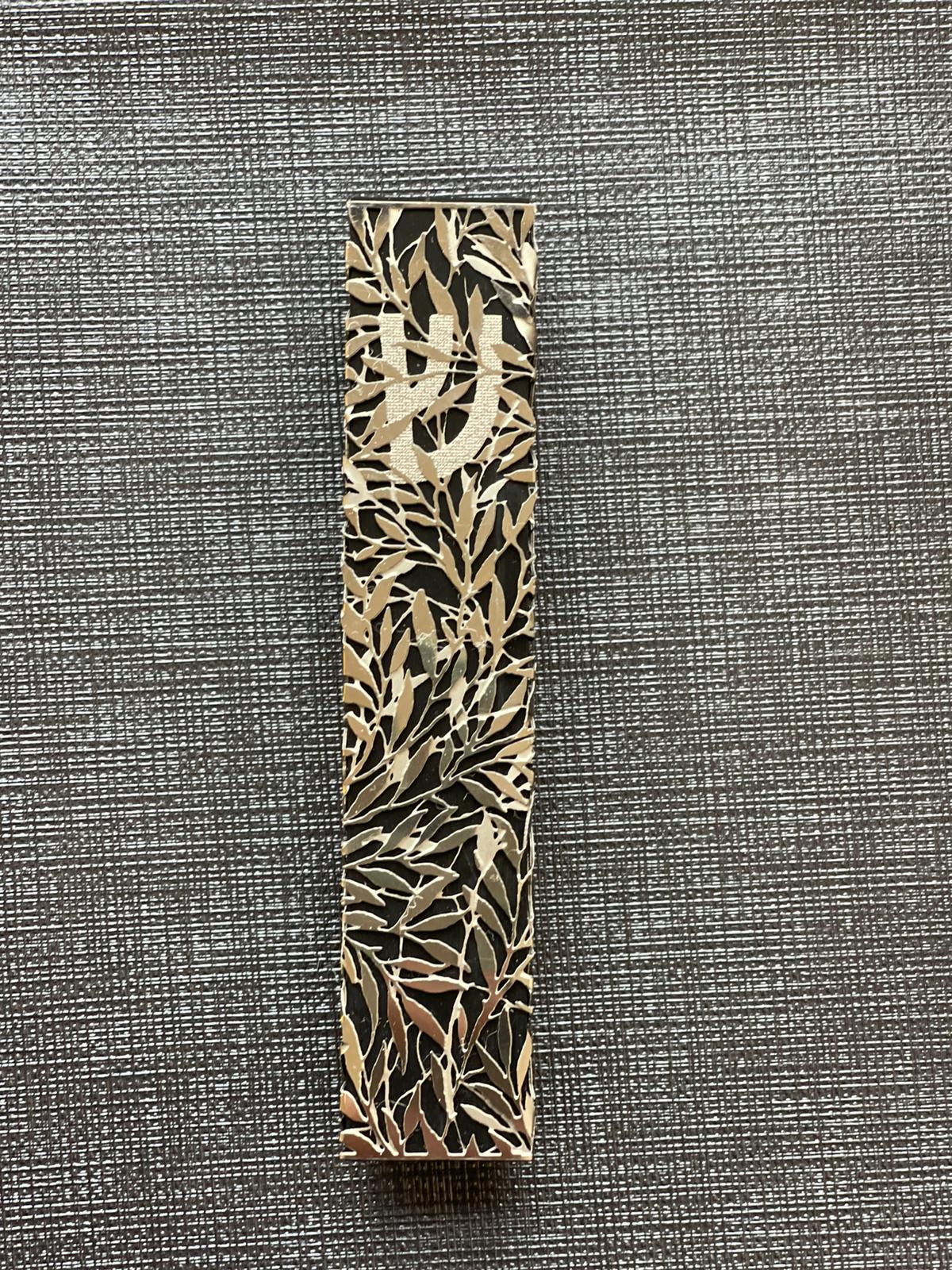 Leaf Vine Mezuzah Case