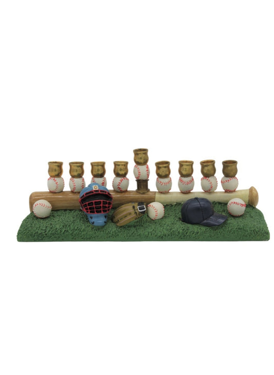 Baseball  Menorah