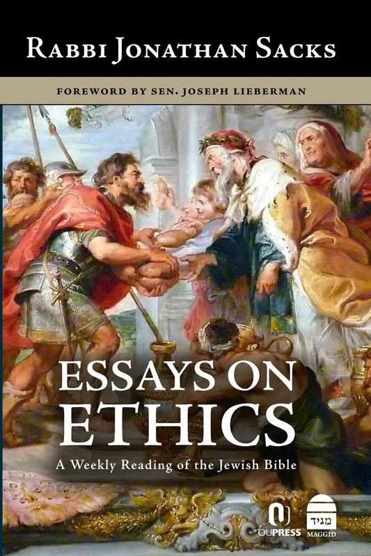 Essays On Ethics- Rabbi Jonathan Sacks