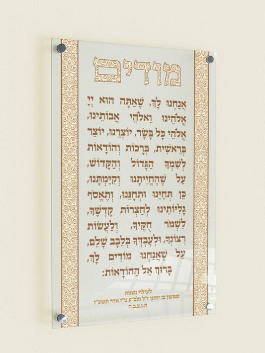 Modim D'rabanan Board-Transparent