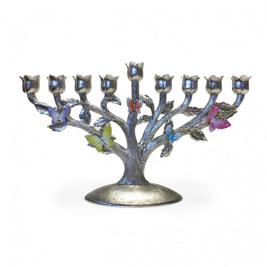 Butterfly Forest Menorah—Multi