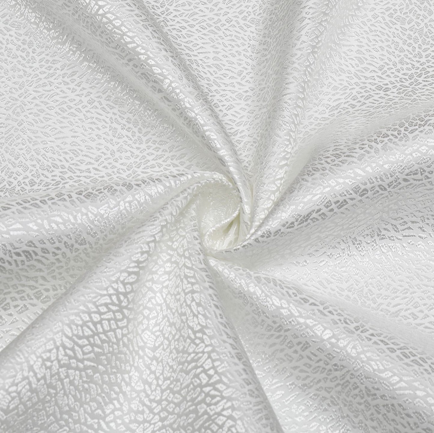 White Slate Jacquard Tablecloth #1345
