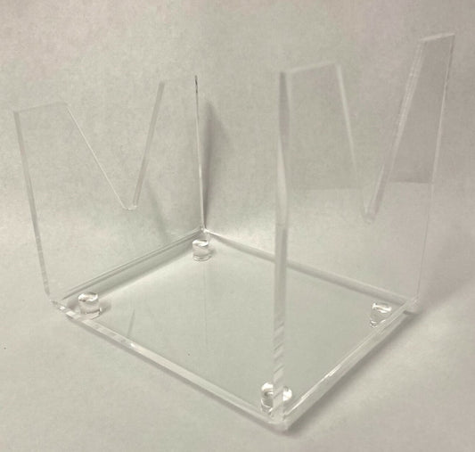 Lucite Shofar Stand with Legs—Small